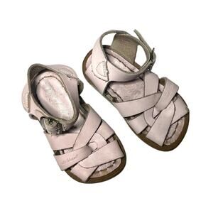 Salt Water Sandals by Hoy Summer Light Pink Original Leather Sandal Shoes